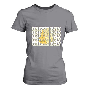 Green Bay Football Fan Cheese Lover T Shirt For Women Supporter Gift Idea TS12 Charcoal Print Your Wear
