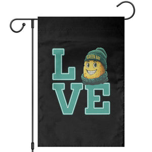 Green Bay Cheesehead Garden Flag Football Fan Supporter Gift Idea TS12 Black Print Your Wear
