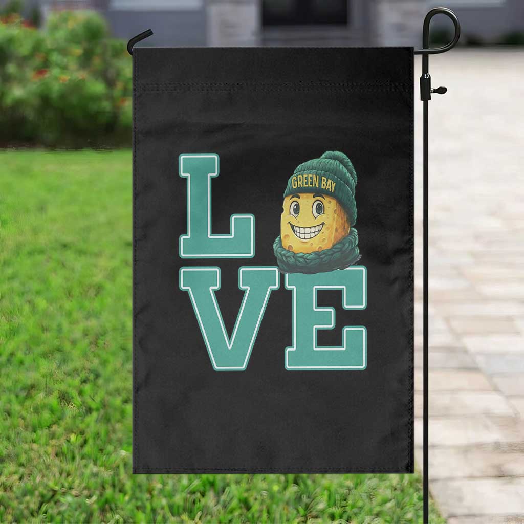 Green Bay Cheesehead Garden Flag Football Fan Supporter Gift Idea TS12 Print Your Wear