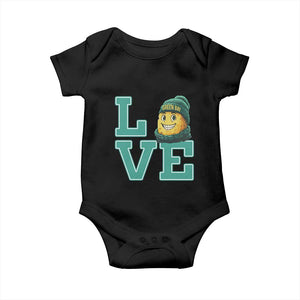 Green Bay Cheesehead Baby Onesie Football Fan Supporter Gift Idea TS12 Black Print Your Wear