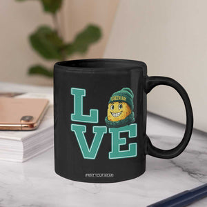 Green Bay Cheesehead Coffee Mug Football Fan Supporter Gift Idea TS12 Print Your Wear
