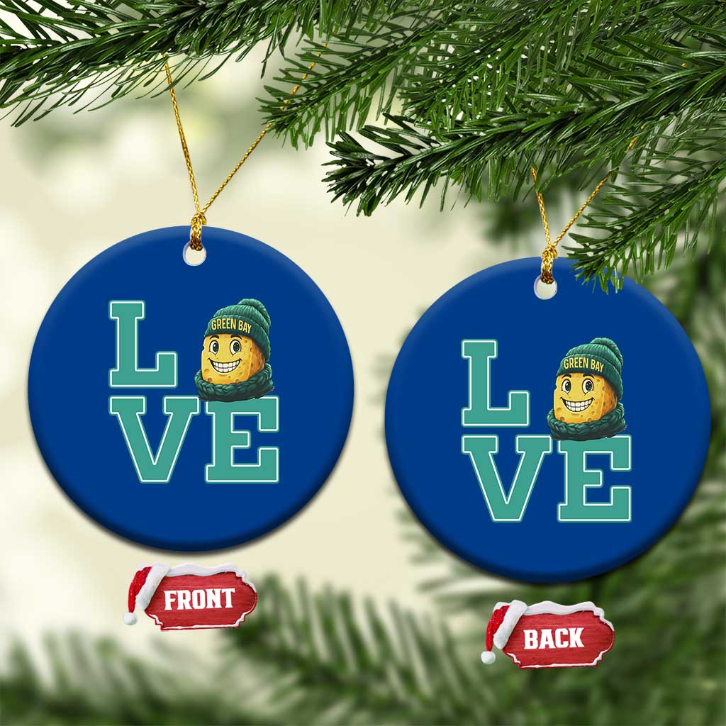 GFF Lover Football Fan Supporter Gift Idea Ceramic Ornament TS12 1pc Blue Print Your Wear