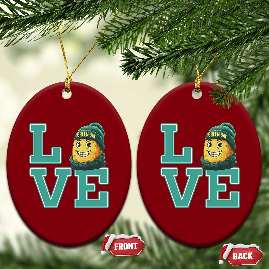 GFF Lover Football Fan Supporter Gift Idea Ceramic Ornament TS12 Print Your Wear