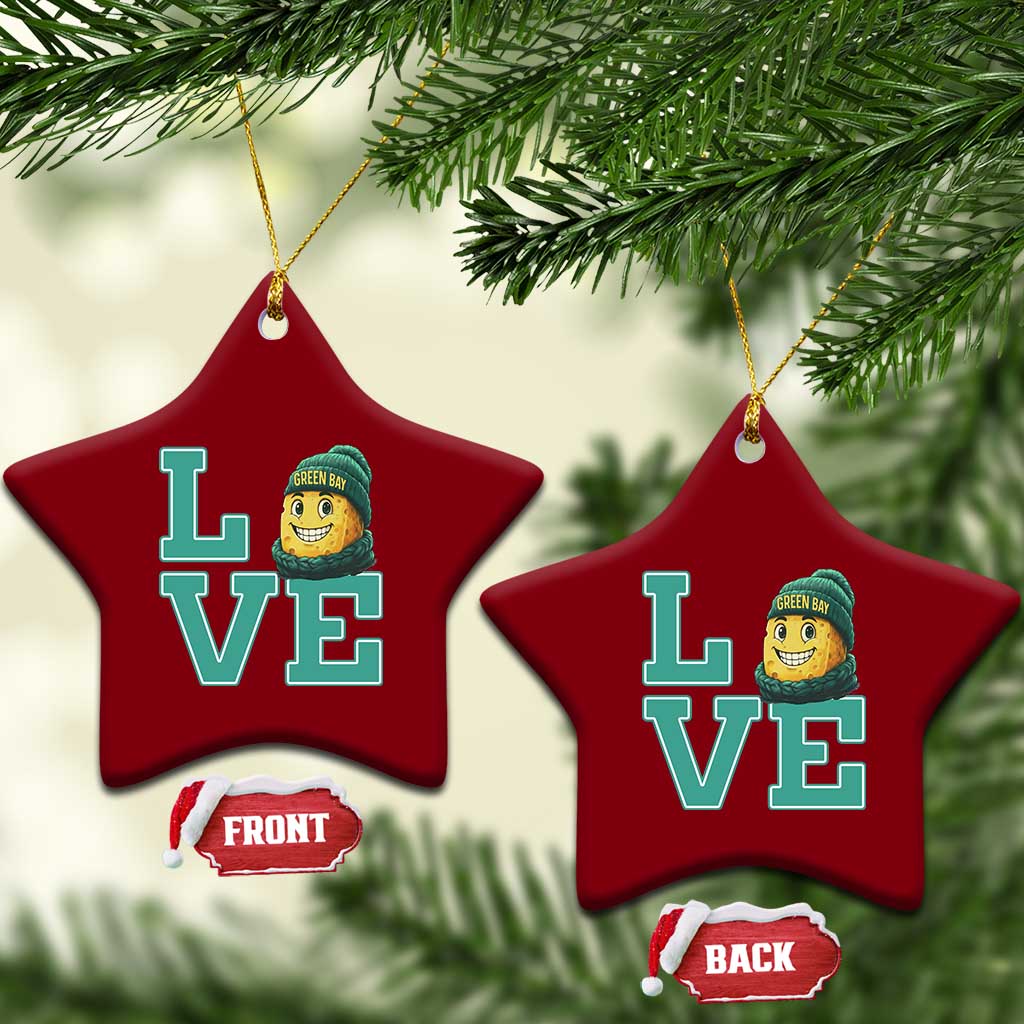 GFF Lover Football Fan Supporter Gift Idea Ceramic Ornament TS12 Print Your Wear