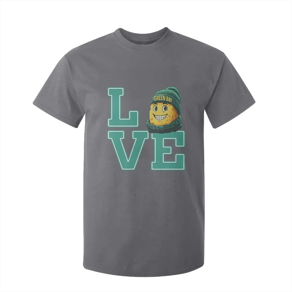 Green Bay Cheesehead T Shirt For Kid Football Fan Supporter Gift Idea TS12 Charcoal Print Your Wear