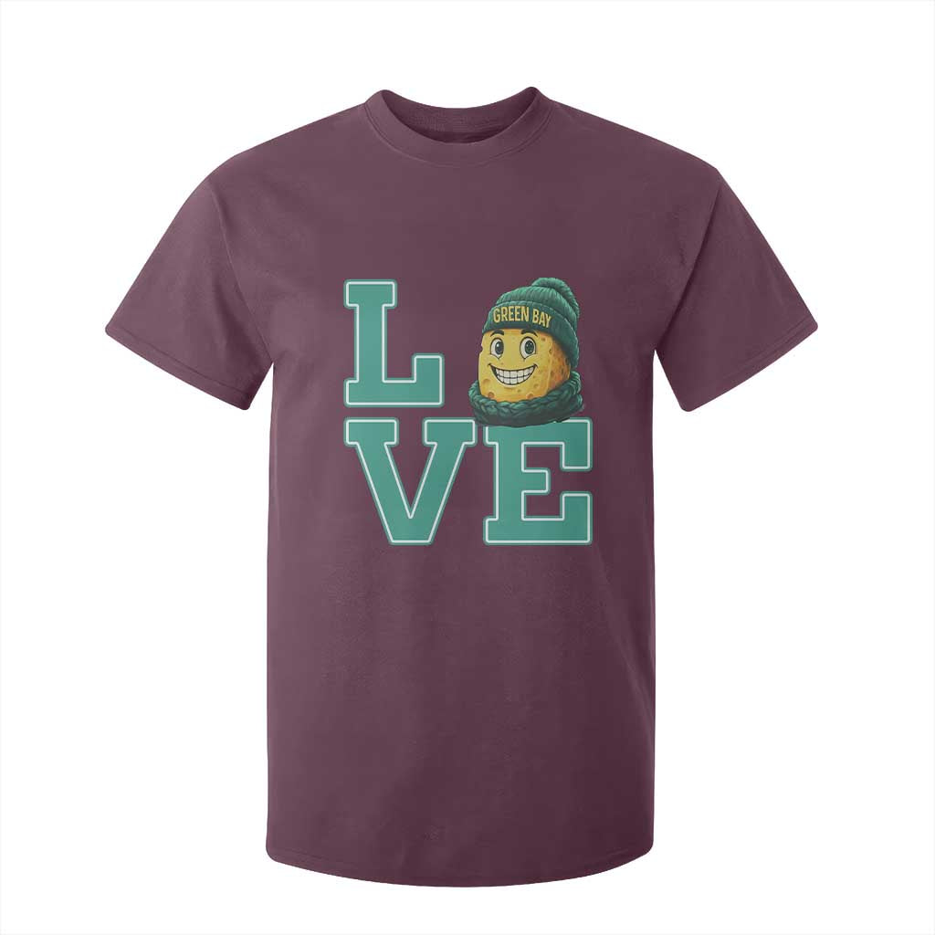 GFF Lover Football Fan Supporter Gift Idea T Shirt For Kid TS12 Maroon Print Your Wear