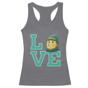 Green Bay Cheesehead Racerback Tank Top Football Fan Supporter Gift Idea - Print Your Wear
