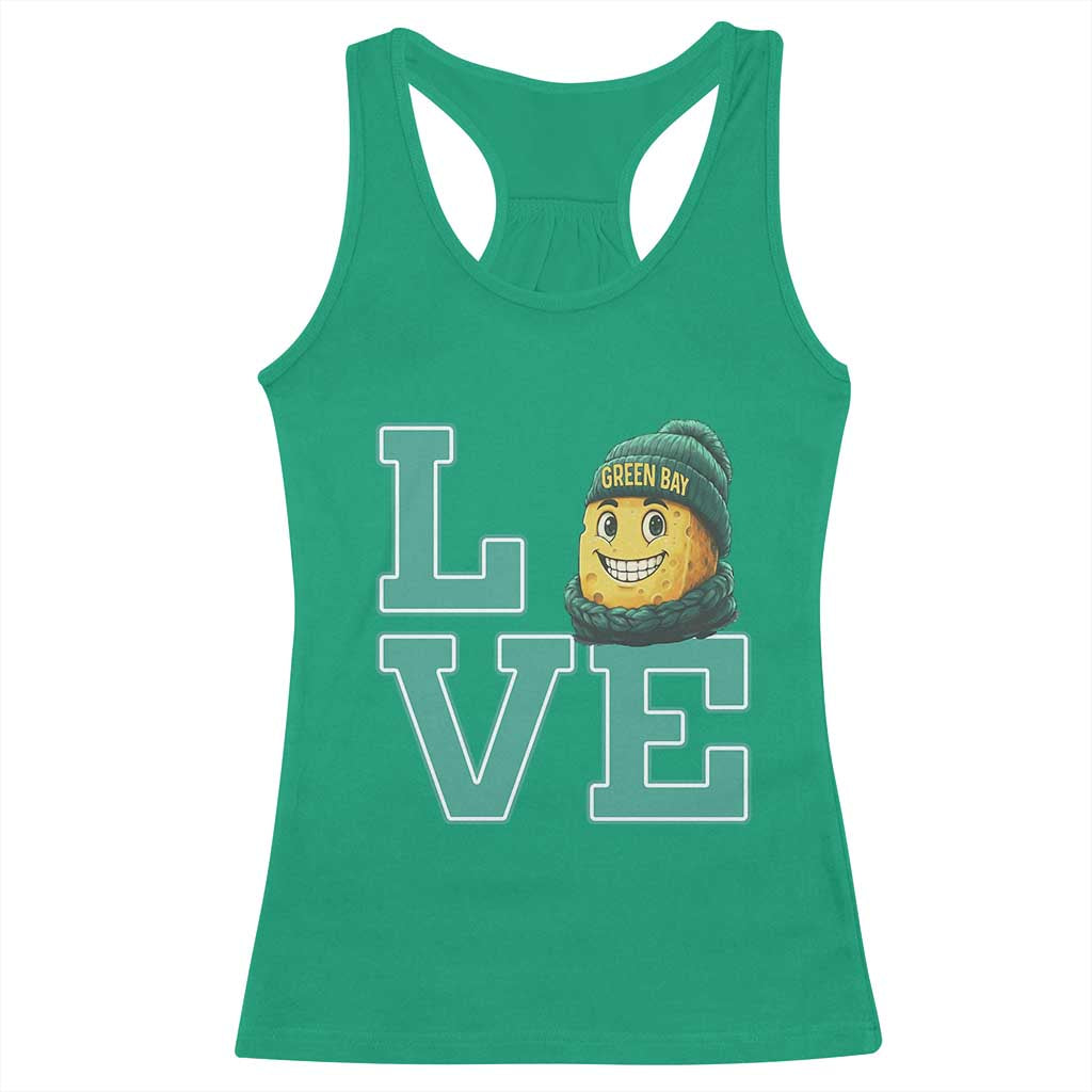 GFF Lover Football Fan Supporter Gift Idea Racerback Tank Top TS12 Irish Green Print Your Wear