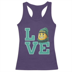 Green Bay Cheesehead Racerback Tank Top Football Fan Supporter Gift Idea - Print Your Wear