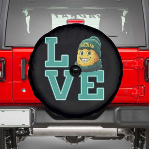 Green Bay Cheesehead Spare Tire Cover Football Fan Supporter Gift Idea TS12 Black Print Your Wear
