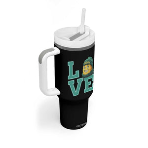 Green Bay Cheesehead Tumbler With Handle Football Fan Supporter Gift Idea TS12 Print Your Wear