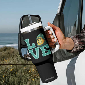 Green Bay Cheesehead Tumbler With Handle Football Fan Supporter Gift Idea TS12 Print Your Wear