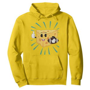 Funny Cheese Head Football Player Sports Gift Idea Hoodie TS12 Daisy Print Your Wear