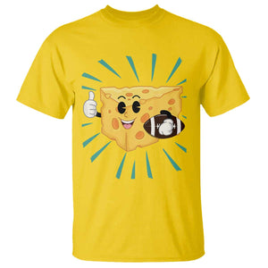Funny Cheese Head Football Player Sports Gift Idea T Shirt TS12 Daisy Print Your Wear