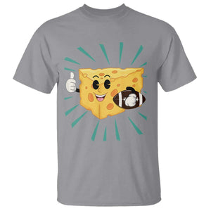Funny Chz Head Football Player Sports Gift Idea T Shirt TS12 Sport Gray Print Your Wear