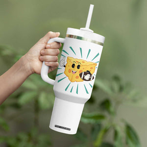 Funny Chz Head Football Player Sports Gift Idea Tumbler With Handle TS12 Print Your Wear