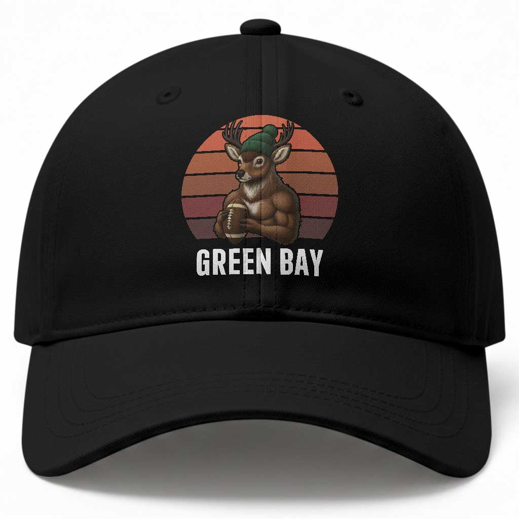 Deer GFF Retro Vintage Style Football Gift Baseball Cap TS12 Print Your Wear