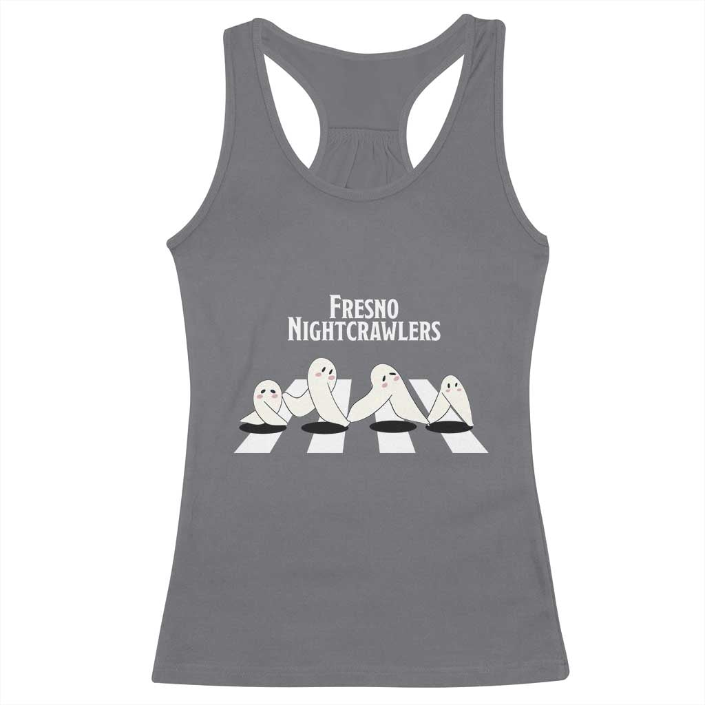 Fresno Nightcrawler Racerback Tank Top Folklore Gothic Horror Cryptid Gift TS12 Charcoal Print Your Wear
