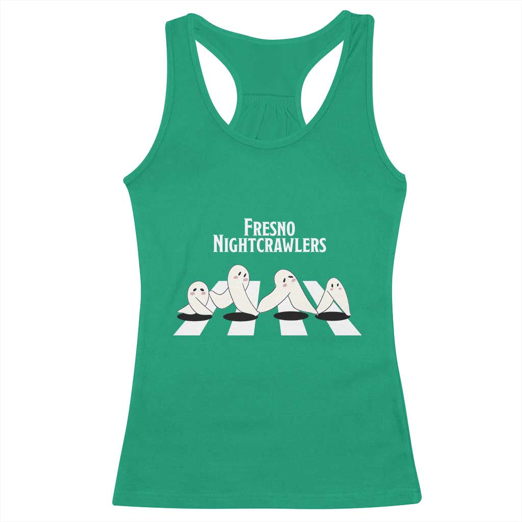 Fresno Nightcrawler Racerback Tank Top Folklore Gothic Horror Cryptid Gift TS12 Irish Green Print Your Wear
