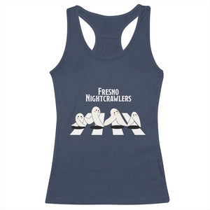 Fresno Nightcrawler Racerback Tank Top Folklore Gothic Horror Cryptid Gift TS12 Navy Print Your Wear