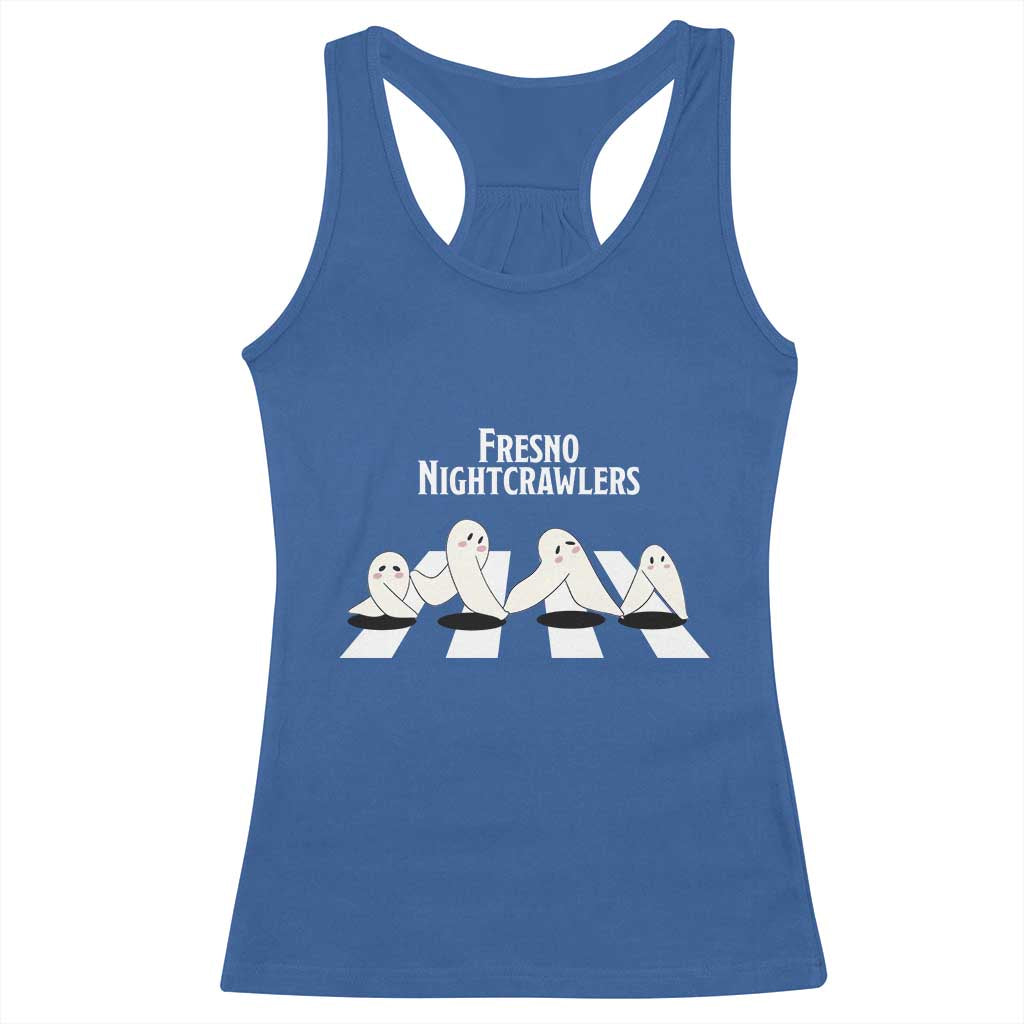 Fresno Nightcrawler Racerback Tank Top Folklore Gothic Horror Cryptid Gift TS12 Royal Blue Print Your Wear