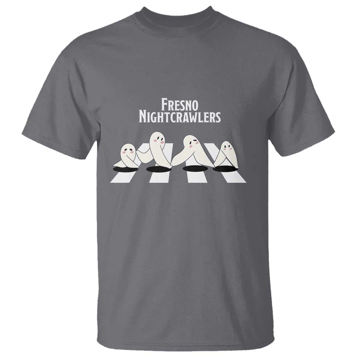 Fresno Nightcrawler T Shirt Folklore Gothic Horror Cryptid Gift TS12 Charcoal Print Your Wear
