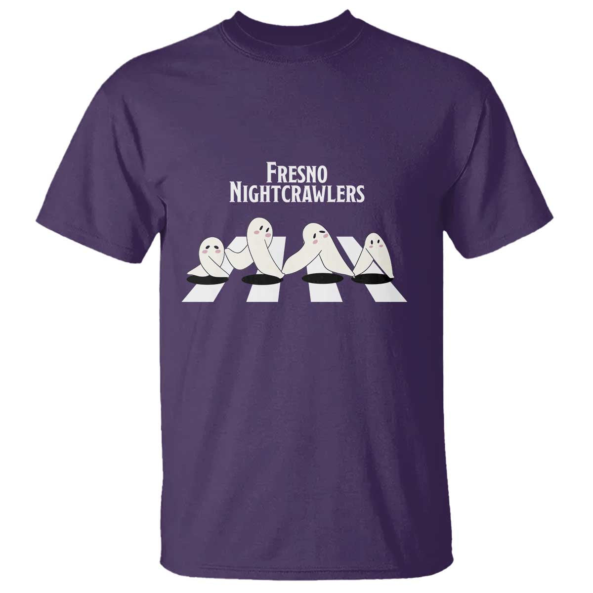 Fresno Nightcrawler T Shirt Folklore Gothic Horror Cryptid Gift TS12 Purple Print Your Wear
