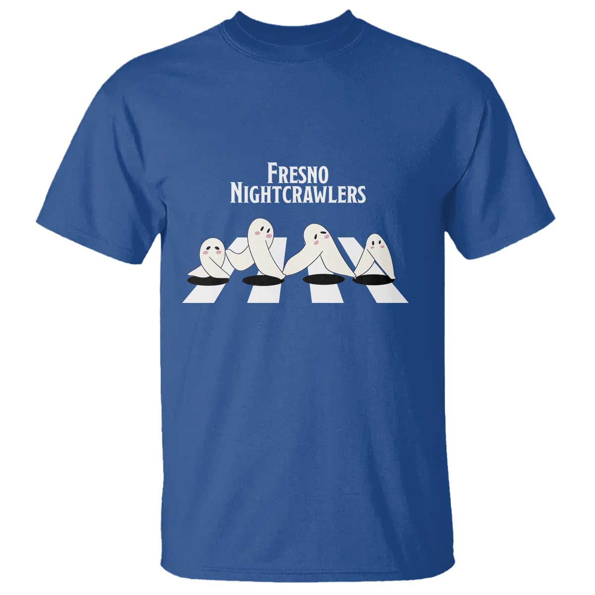Fresno Nightcrawler T Shirt Folklore Gothic Horror Cryptid Gift TS12 Royal Blue Print Your Wear