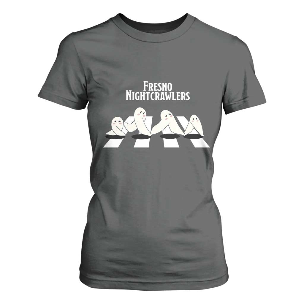 Fresno Nightcrawler T Shirt For Women Folklore Gothic Horror Cryptid Gift TS12 Dark Heather Print Your Wear