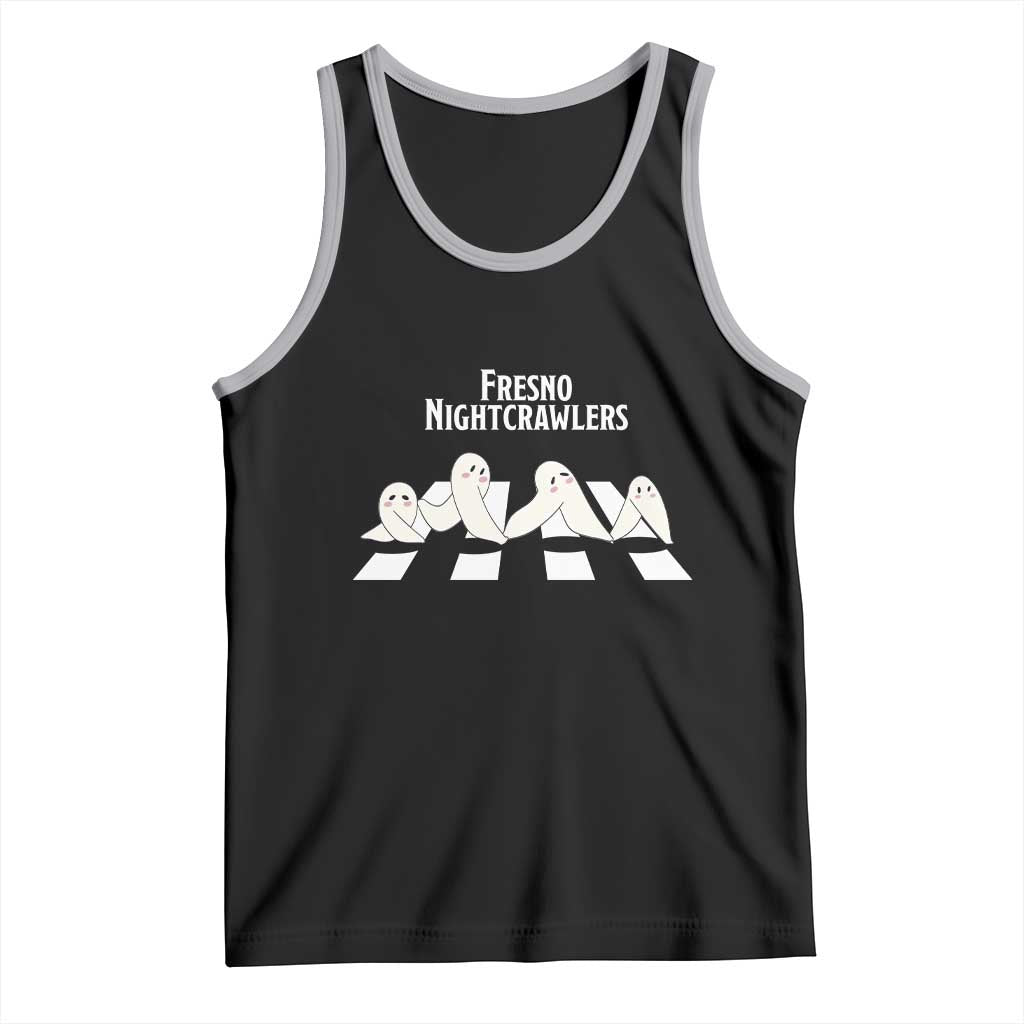Fresno Nightcrawler Tank Top Folklore Gothic Horror Cryptid Gift TS12 Black Athletic Heather Print Your Wear