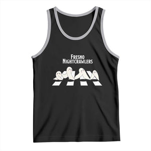 Fresno Nightcrawler Tank Top Folklore Gothic Horror Cryptid Gift TS12 Black Athletic Heather Print Your Wear