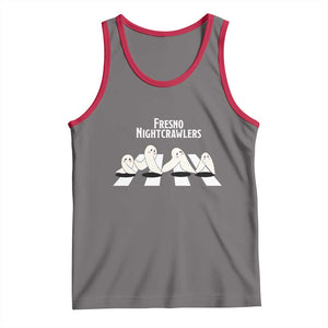 Fresno Nightcrawler Tank Top Folklore Gothic Horror Cryptid Gift TS12 Deep Heather Red Print Your Wear