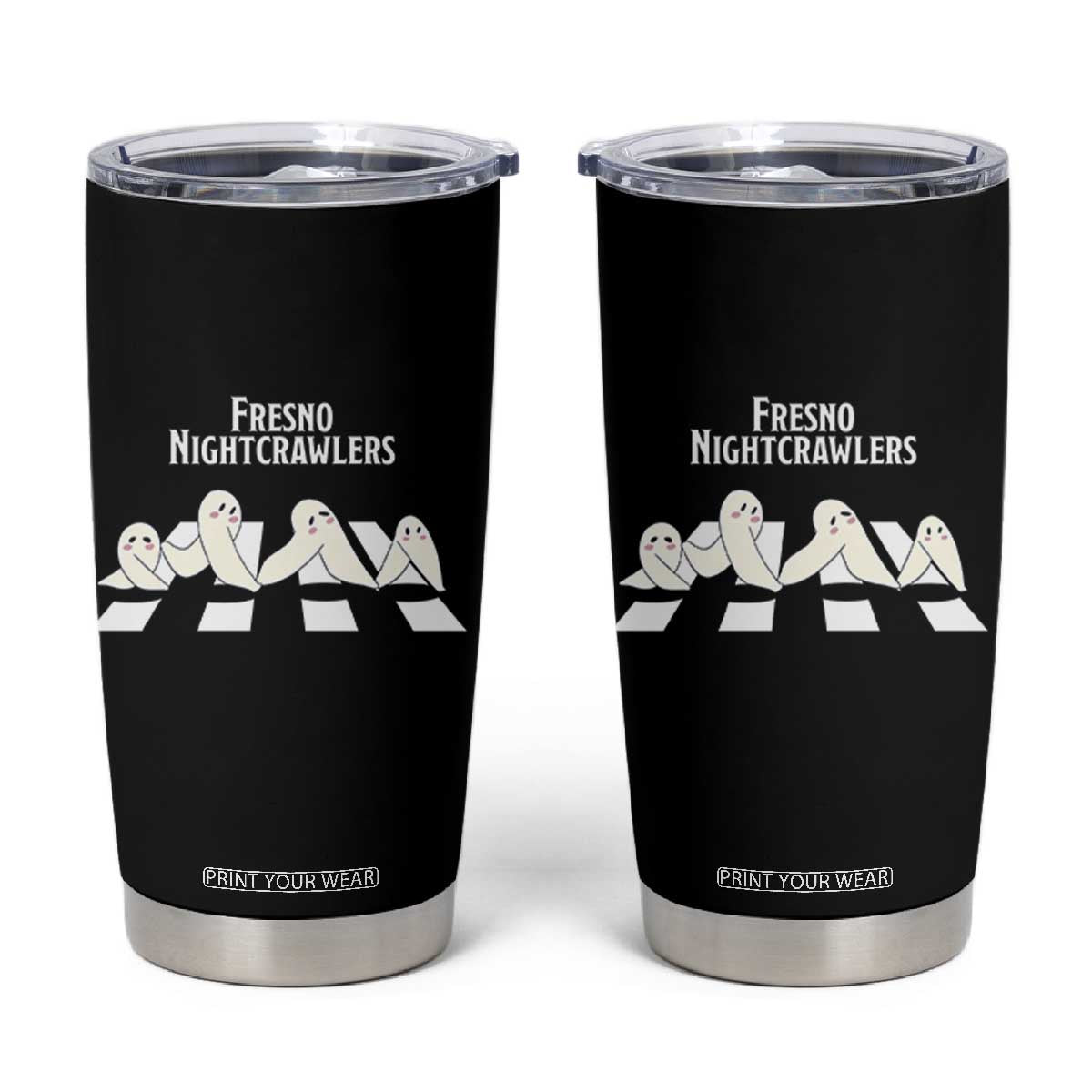 Fresno Nightcrawler Tumbler Cup Folklore Gothic Horror Cryptid Gift TS12 Black Print Your Wear
