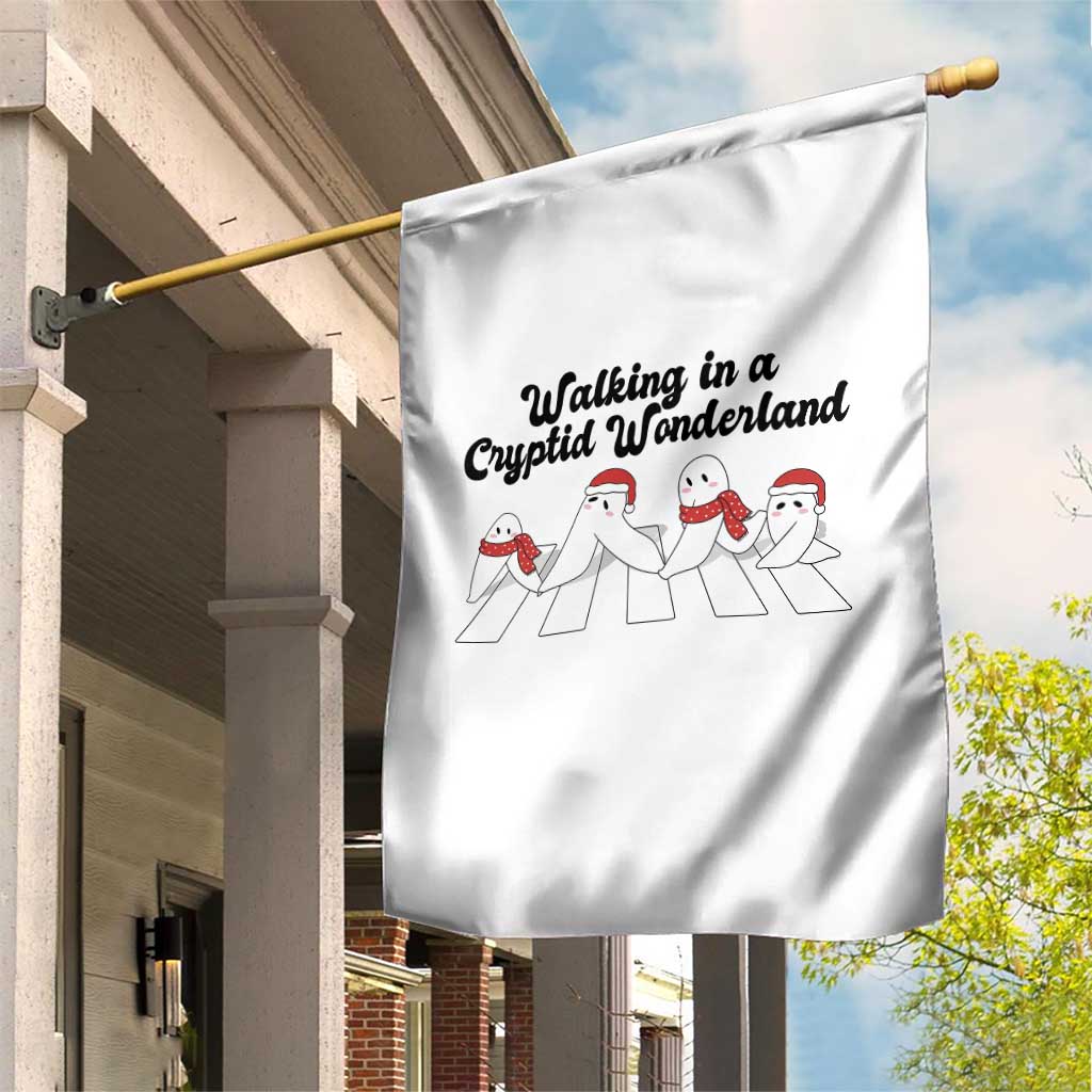 Funny Fresno Nightcrawlers Christmas Gift Garden Flag Walking In A Cryptid Wonderland TS12 Print Your Wear