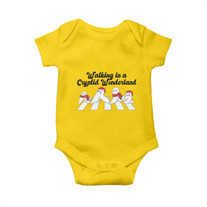 Funny Fresno Nightcrawlers Christmas Gift Baby Onesie Walking In A Cryptid Wonderland TS12 Daisy Print Your Wear
