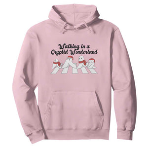 Funny Fresno Nightcrawlers Christmas Gift Hoodie Walking In A Cryptid Wonderland TS12 Light Pink Print Your Wear