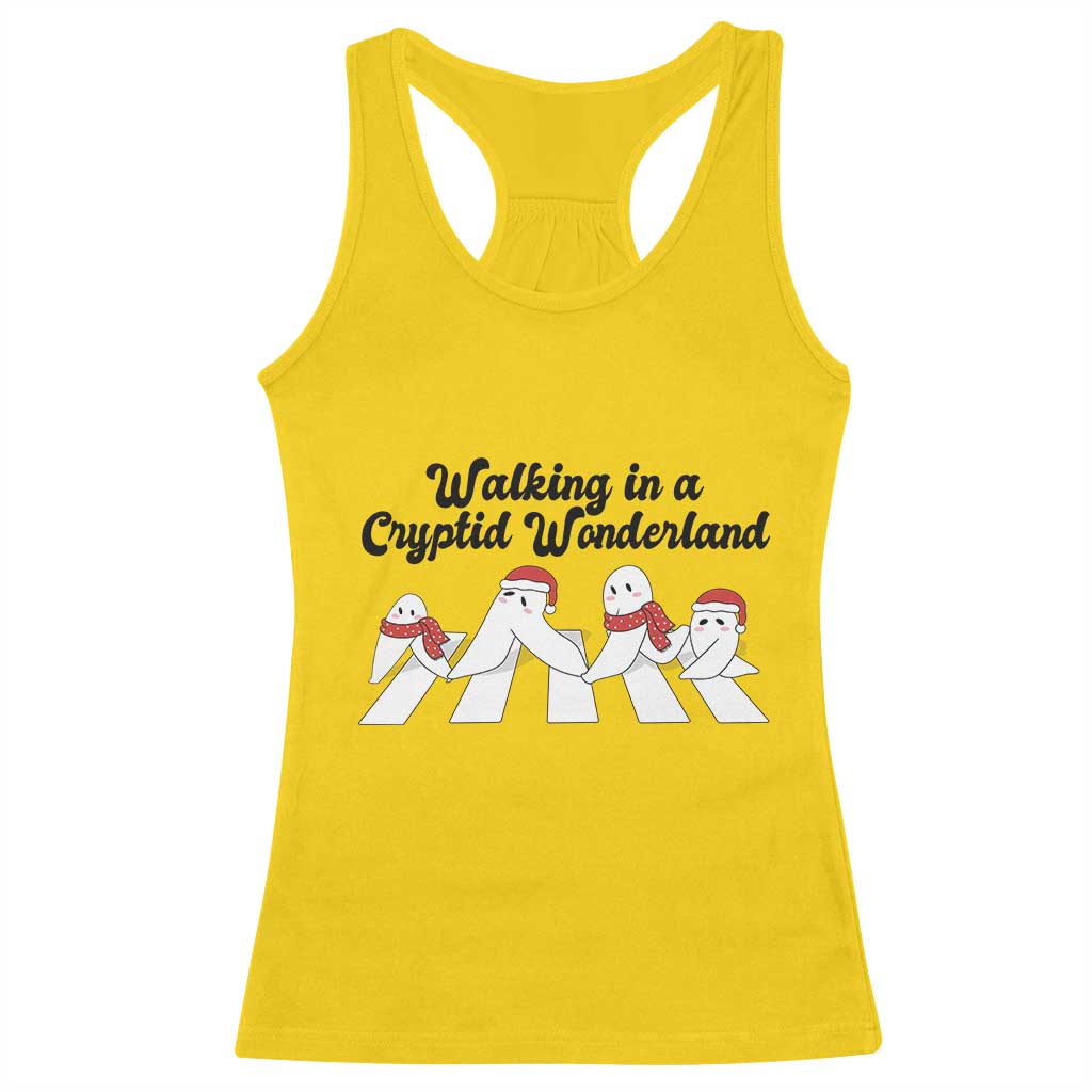 Funny Fresno Nightcrawlers Christmas Gift Racerback Tank Top Walking In A Cryptid Wonderland TS12 Daisy Print Your Wear