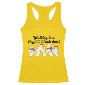 Funny Fresno Nightcrawlers Christmas Gift Racerback Tank Top Walking In A Cryptid Wonderland TS12 Daisy Print Your Wear