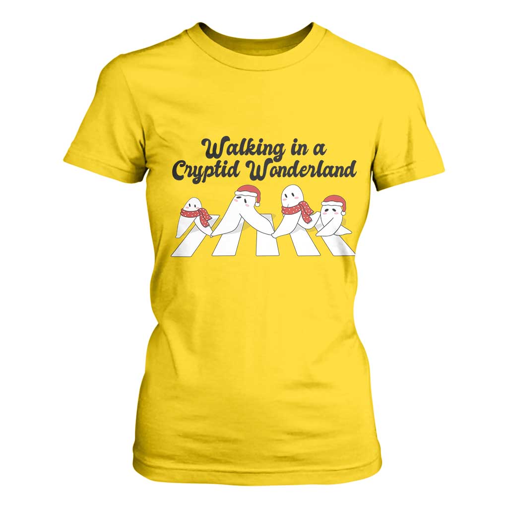 Funny Fresno Nightcrawlers Christmas Gift T Shirt For Women Walking In A Cryptid Wonderland TS12 Daisy Print Your Wear