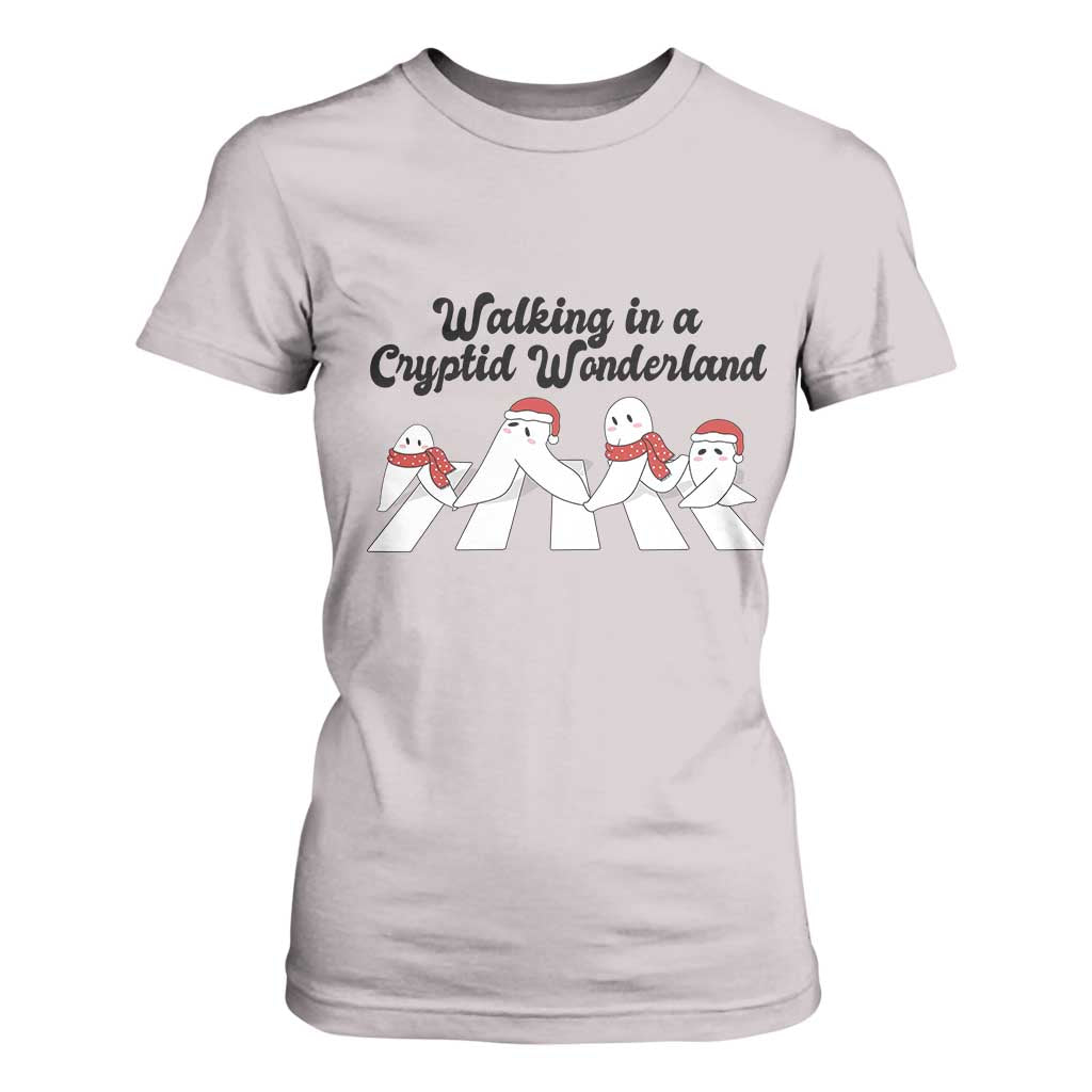 Funny Fresno Nightcrawlers Christmas Gift T Shirt For Women Walking In A Cryptid Wonderland TS12 Ice Gray Print Your Wear