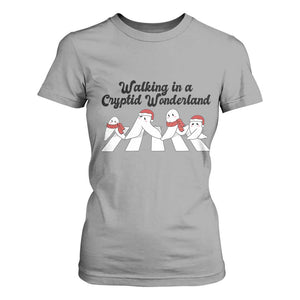 Funny Fresno Nightcrawlers Christmas Gift T Shirt For Women Walking In A Cryptid Wonderland TS12 Sport Gray Print Your Wear