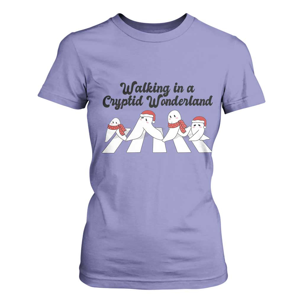 Funny Fresno Nightcrawlers Christmas Gift T Shirt For Women Walking In A Cryptid Wonderland TS12 Violet Print Your Wear