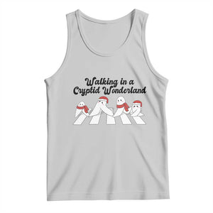Funny Fresno Nightcrawlers Christmas Gift Tank Top Walking In A Cryptid Wonderland TS12 Ash Print Your Wear