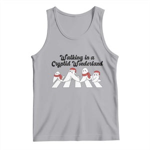 Funny Fresno Nightcrawlers Christmas Gift Tank Top Walking In A Cryptid Wonderland TS12 Athletic Heather Print Your Wear