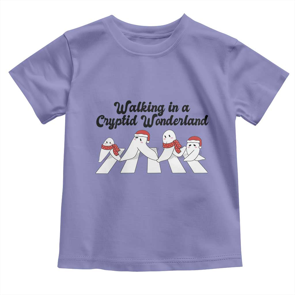 Funny Fresno Nightcrawlers Christmas Gift Toddler T Shirt Walking In A Cryptid Wonderland TS12 Violet Print Your Wear