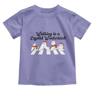 Funny Fresno Nightcrawlers Christmas Gift Toddler T Shirt Walking In A Cryptid Wonderland TS12 Violet Print Your Wear