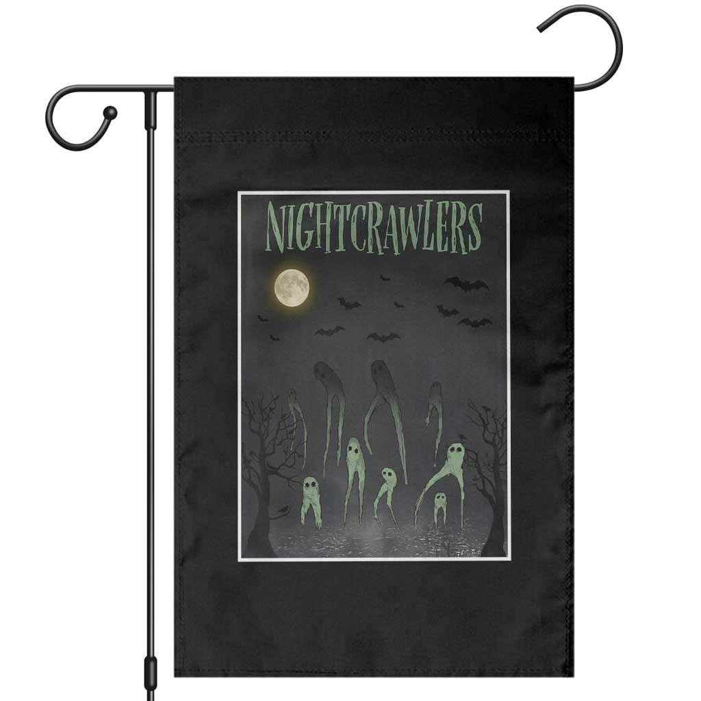 Fresno Nightcrawlers Garden Flag Gothic Cryptid Horror Fan Gift TS12 Black Print Your Wear