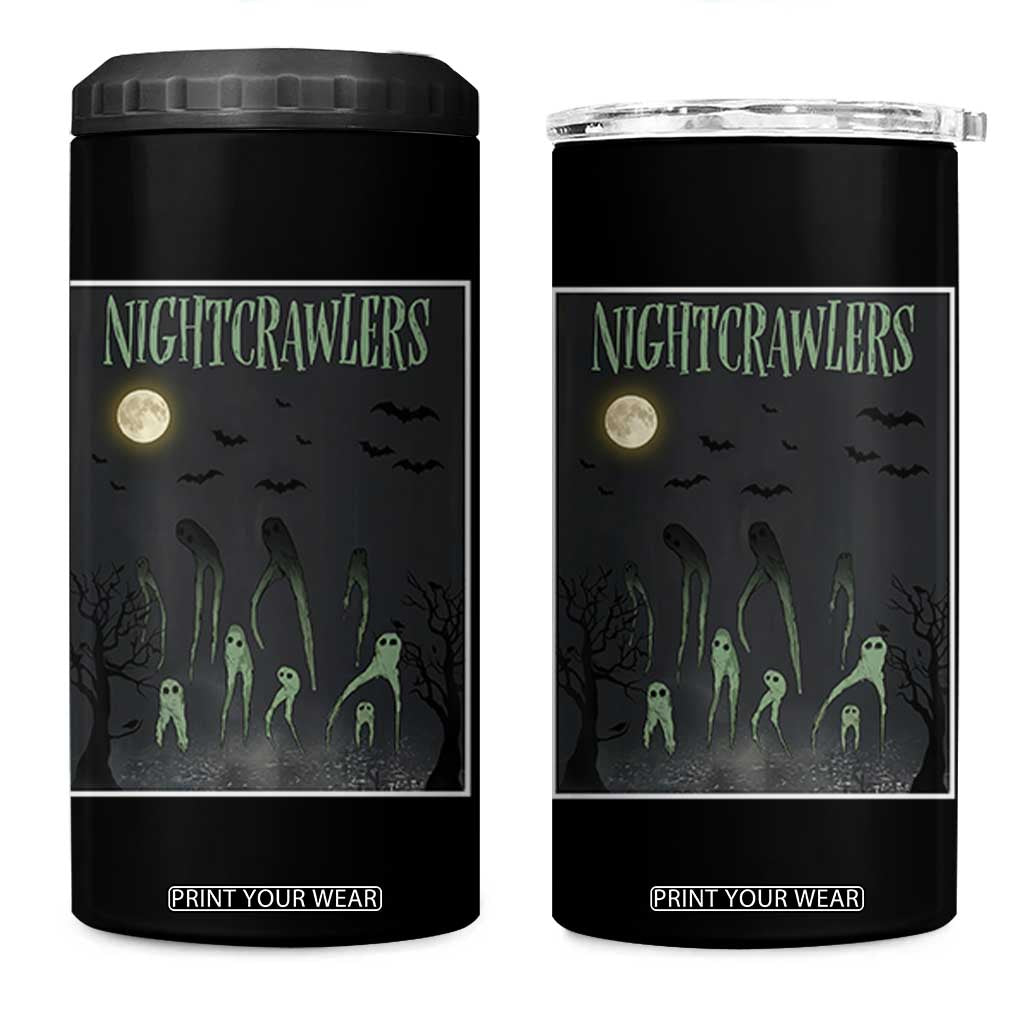 Fresno Nightcrawlers 4 in 1 Can Cooler Tumbler Gothic Cryptid Horror Fan Gift TS12 One Size: 16 oz Black Print Your Wear