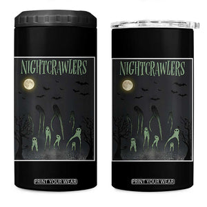 Fresno Nightcrawlers 4 in 1 Can Cooler Tumbler Gothic Cryptid Horror Fan Gift TS12 One Size: 16 oz Black Print Your Wear