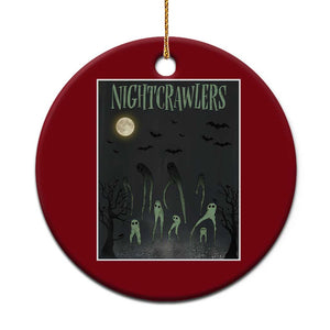 Fresno Nightcrawlers Ceramic Ornament Gothic Cryptid Horror Fan Gift TS12 1pc Red Print Your Wear